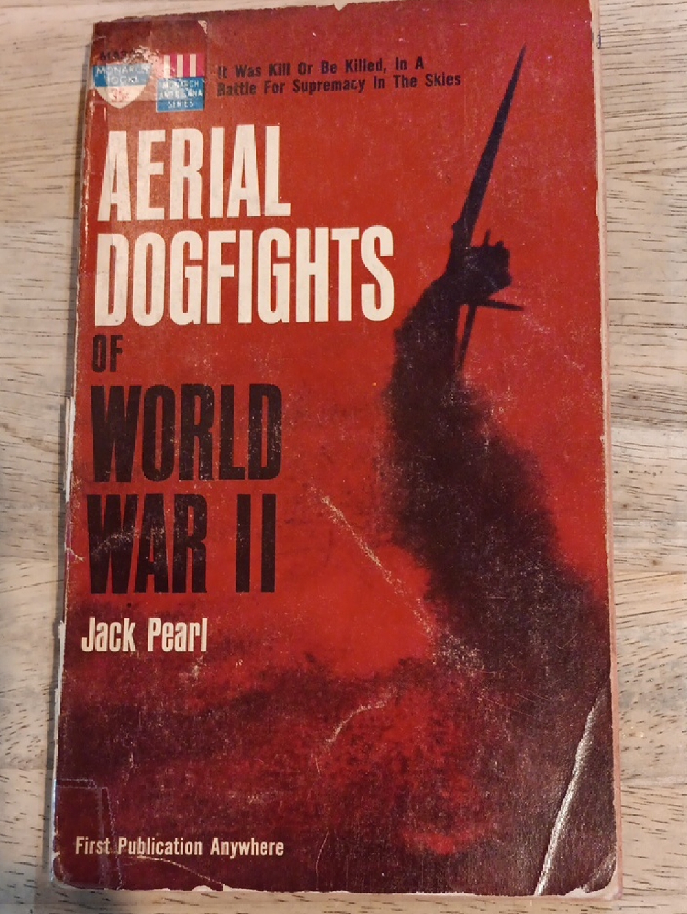 2/$6 Aerial Dogfights of World War II by Jack Pearl Vintage Paperback